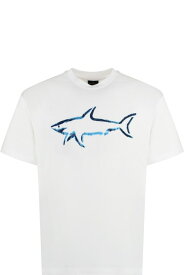 Paul&Shark シャツ ロゴコットンTシャツ