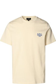 A.P.C. シャツ ロゴプリントクルーネックTシャツ