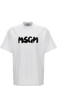 MSGM シャツ ロゴTシャツ