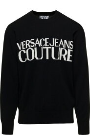 Versace Jeans Couture フリース ラナ カシミア ロゴ フロント