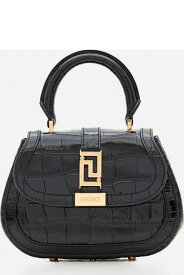 Versace トートバッグ ミニカーフレザーハンドバッグ