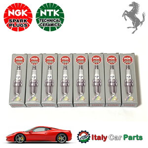 �X�p�[�N�v���O 8�{�Z�b�g 458 �C�^���A �t�F���[�� ���� OEM NGK�� �`�������W �X�y�`�A�[�� �A�y���^ �X�p�C�_�[ Italia Speciale Aperta Ferrari �C�� ���� �̏� �����e�i���X ���� ���i �p�[�c �`�F�b