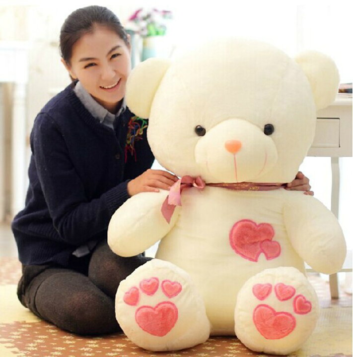 楽天市場】テディベアぬいぐるみ 抱き枕 可愛い ハートクマ 蝶結び熊 