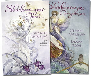 �V���h�E�X�P�[�v �^���b�g �L�b�g �n�[�h�{�b�N�X Shadowscapes Tarot �^���b�g�J�[�h 78�� �E�F�C�g�� �^���b�g�肢 ���{�������t�� ���K�i