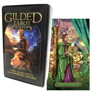 Mfbg ^bg C fbL Gilded Tarot Royale Deck ^bgJ[h 78 EFCg ^bg肢 {t Ki