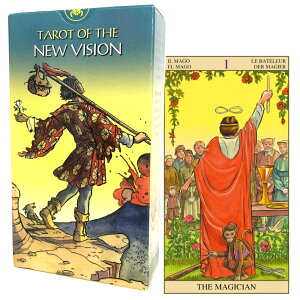 ^bg Iu U j[rW Tarot of The New Vision ^bgJ[h 78 EFCg ^bg肢 {t Ki