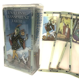 ���j�o�[�T�� �g�����X�y�A�����g �^���b�g Universal Transparent Tarot �^���b�g�J�[�h �E�F�C�g�� �^���b�g�肢 ���{�������t�� ���K�i
