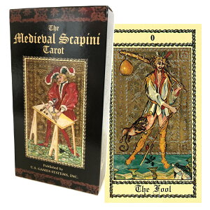 fBoXJs[j ^bg The Medieval Scapini Tarot ^bgJ[h 78 ^bg肢 {t Ki