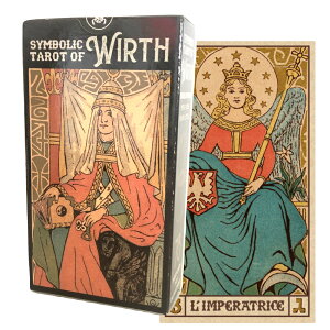 V{bN ^bg Iu Bg Symbolic Tarot of Wirth ^bgJ[h 78 }ZC ^bg肢 {t Ki