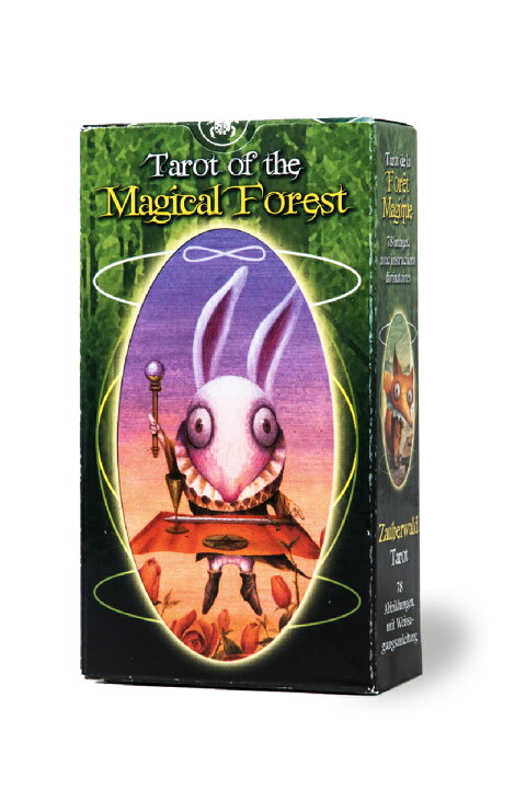 楽天市場 タロットカード 78枚 ライダー版 タロット占い タロット オブ マジカル フォレスト Tarot Of The Magical Forest 日本語解説書付き 正規品 送料無料 タロットカード うさぎ 可愛い 目がかわいい クロノスゲート 楽天市場店