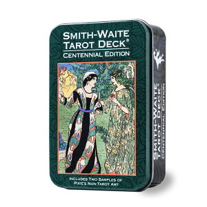 X~X-EFCg ZejA ^bg (ʓ) Smith-Waite Centennial Tarot Deck in a Tin ^bgJ[h EFCg ^bg肢 {t Ki