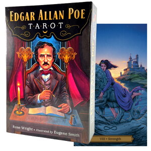 �G�h�K�[�E�A�����E�|�[ �^���b�g Edgar Allan Poe Tarot �^���b�g�J�[�h 78�� �E�F�C�g�� �^���b�g �肢 ���{�������t�� �������� ���K�i