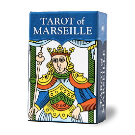 タロットカード 78枚 マルセイユ版 ミニチュア タロット占い 【 タロット オブ マルセイユ ミニ　Tarot of Marseille MINI 】日本語解説書付き 送料無料