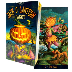 WbN-O-^ ^bg Jack-O-Lantern Tarot ^bgJ[h 78 EFCg ^bg肢 nEB {t Ki
