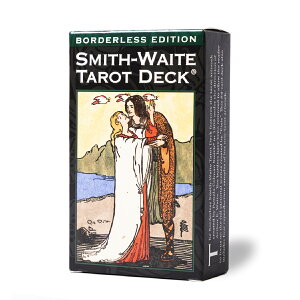 X~XEEFCg ^bg {[_XGfBV Smith-Waite Tarot Deck Borderless Edition ^bgJ[h 78 EFCg ^bg肢 {t Ki