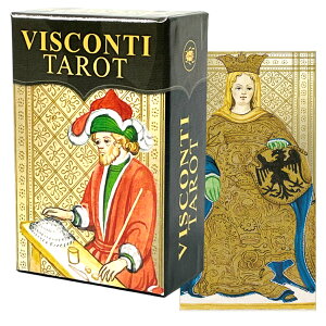 BXReB ^bg ~j Visconti Tarot MINI ^bgJ[h 78 ~j`A ^bg肢 {t Ki