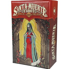 タロットカード 78枚 ミニチュア タロット占い 【 サンタ・ムエルテ・タロット ミニ　Santa Muerte Tarot MINI 】日本語解説書付き　[正規品]