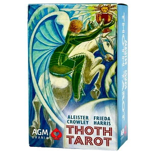 アレイスター クロウリー トートタロット スタンダードサイズ <AGM> Aleister Crowley Thoth Tarot タロットカード 78枚 トートタロット タロット占い 日本語解説書付き 正規品