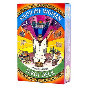 fBVEE[}E^bg Medicine Woman Tarot Deck ^bgJ[h 78 ^bg肢 {t Ki