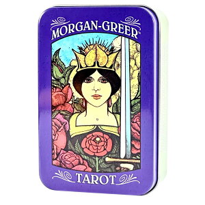 [KEOAE^bg ʓ Morgan-Greer Tarot in a Tin ^bgJ[h 78 EFCg ^bg肢 {t Ki