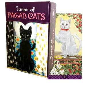 ^bg Iu yCKELbc ~j Tarot Of Pagan Cats MINI ^bgJ[h 78 EFCg ~j`A ^bg肢 {t Ki