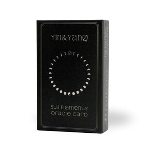 YIN & YANG 5th ELEMENTS Oracle Card �A�z�܍s�J�[�h �I���N���J�[�h ���{��� �A�t�@���[�V���� �肢 ���{�������t��