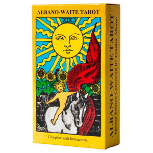 �A���o�m �E�F�C�g �^���b�g Albano-Waite Tarot �^���b�g�J�[�h 78�� �E�F�C�g�� �^���b�g�肢 ���{�������t�� ���K�i