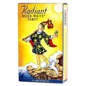 ���f�B�A���g ���C�_�[�E�E�F�C�g �^���b�g Radiant Rider-Waite Tarot �^���b�g�J�[�h 78�� �E�F�C�g�� �^���b�g �肢 ���S�� ���{�������t�� �������� ���K�i