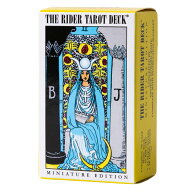 ライダー・ウェイト タロット ミニ Miniature Rider-Waite Tarot タロットカード 78枚 ウェイト版 ミニチ…