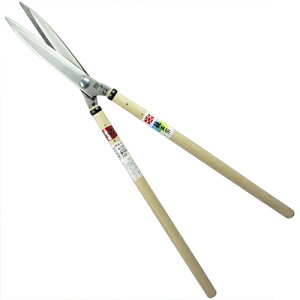 喜八 止メ付葉刈 刈込鋏 安来鋼青紙スーパー 210mm:No.108 <吉岡刃物製作所>