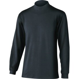 おたふく　BTサーモハイネックシャツ　ブラック：JW-149 ＜おたふく手袋＞