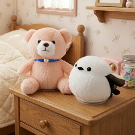 【SALE】【送料無料】マネしておしゃべりミニぬいぐるみ お喋り クマ 熊 テディベア シマエナガ 小鳥 アニマル