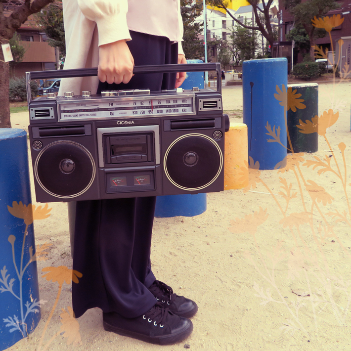 楽天市場】【送料無料】ラジカセ レトロ クラシカル ステレオ ラジオ 