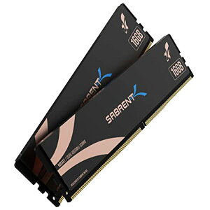 SABRENT PbgDDR5 32GB (2x16GB) U-DIMM 4800MHz fXNgbvPCpW[iSB-DR5U-16GX2j