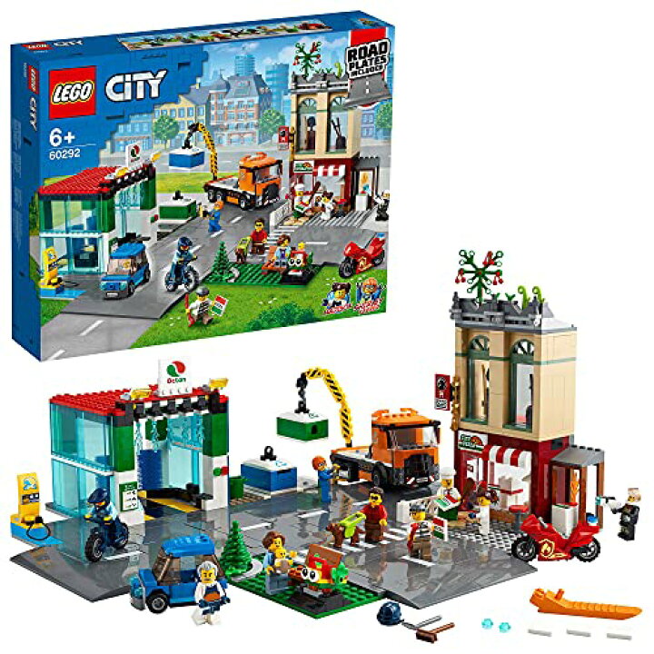 楽天市場】レゴ(LEGO) シティ レゴシティのタウンセンター ロード 