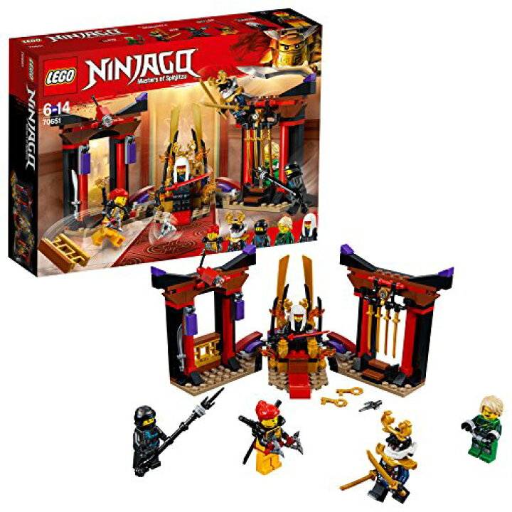 楽天市場】レゴ(LEGO)ニンジャゴー 闇の玉座での決戦 70651 : アイテム  
