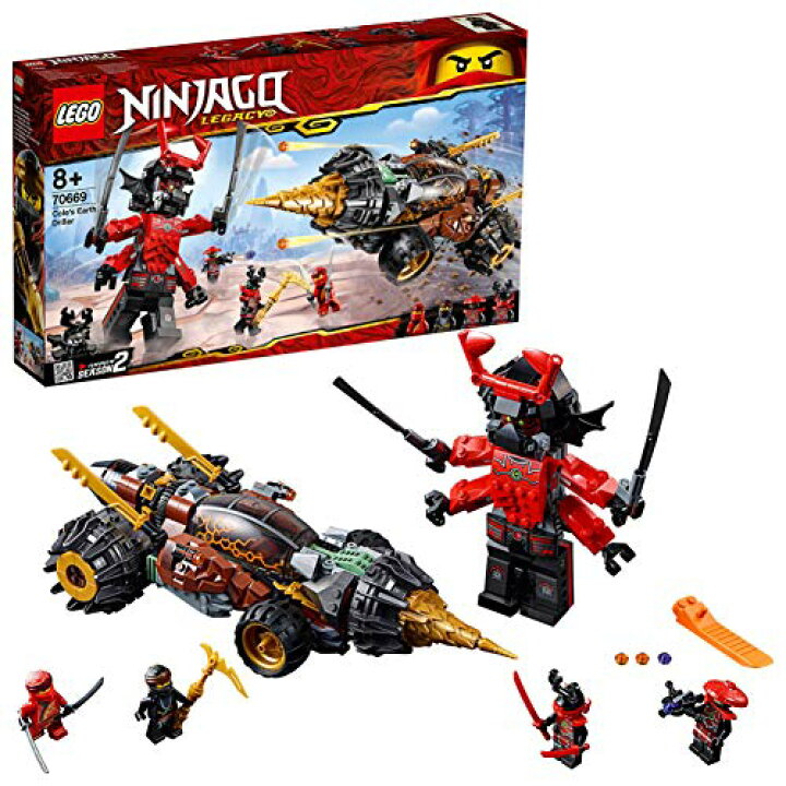 楽天市場】レゴ(LEGO) ニンジャゴー コールのアースドリラー 70669 