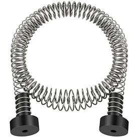 Zixar ジップラインストッパー 子供用 裏庭 ジップライン スプリングストップ/ブレーキキットシステム 5.5フィート ジップラインパーツ 3/16 1/4 5/16 3/8インチケーブル用