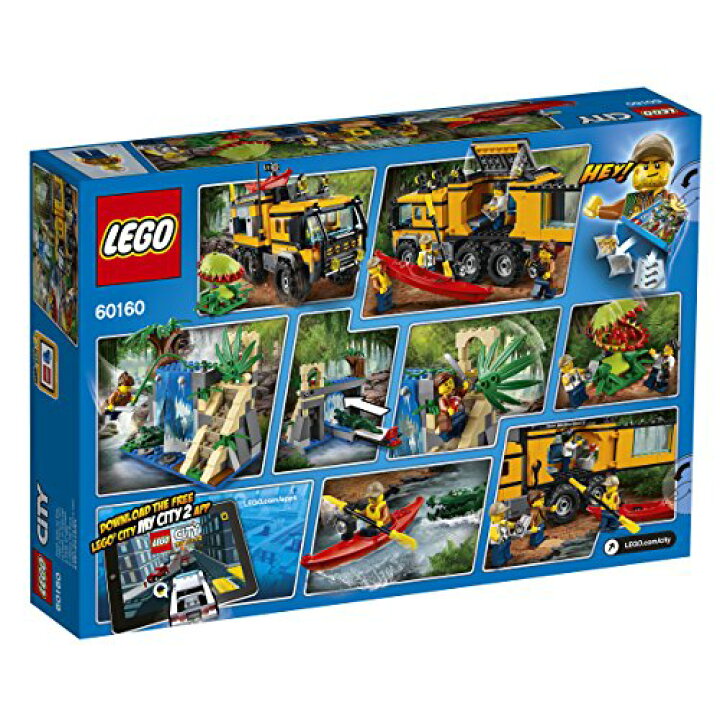 楽天市場】レゴ(LEGO)シティ ジャングル探検移動基地 60160 : アイテム 