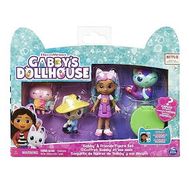 Friends Figure Set with Rainbow Gabby Doll, 3 Toy Figures and Surprise Accessory Kids Toys for Ages 3 and up