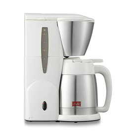 メリタ(Melitta) フィルターペーパー式 コーヒーメーカー メリタ ノアプラス ホワイト 5杯用 SKT55-3W