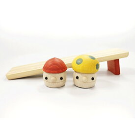 おもちゃのこまーむ　どんぐりの坂（小）セット（どんぐりころころ1、どんぐりきのこ1、どんぐりの坂小1）【木製玩具】日本製