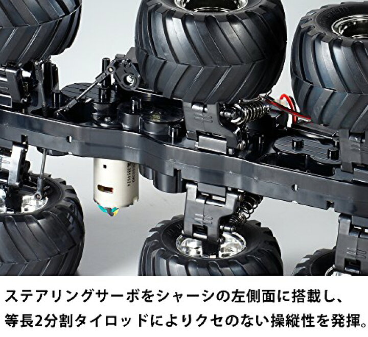 楽天市場】タミヤ 1/18 電動RCカーシリーズ No.646 コングヘッド 6 × 6  