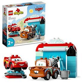 レゴ(LEGO) デュプロ ライトニング・マックィーンとメーターのカーウォッシュ 10996 おもちゃ ブロック プレゼント幼児 赤ちゃん 車 くるま 男の子 女の子 2歳以上