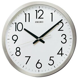 セイコー クロック 掛け時計 アナログ オフィスタイプ 金属枠 KH409S SEIKO