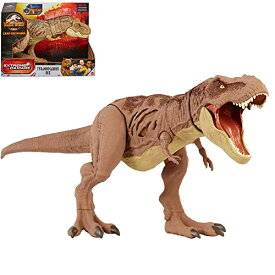 マテル ジュラシックワールド(JURASSIC WORLD) ダメージ! T-レックス 【全長:43】【4歳~】 GWN26