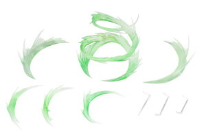��EFFECT WIND Green Ver. �m���X�P�[�� PVC&ABS��