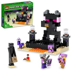 レゴ (LEGO) おもちゃ マインクラフト エンドアリーナ 男の子 女の子 マイクラ Minecraft 子供 グッズ ゲーム 玩具 知育玩具 誕生日 プレゼント ギフト レゴブロック 21242 8歳 ~