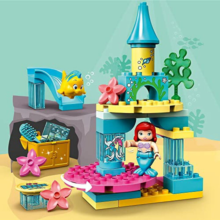 楽天市場】レゴ(LEGO) デュプロ アリエルの海のお城 10922 : アイテム 
