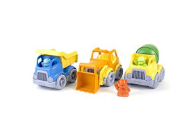 Green Toys (グリーントイズ) コンストラクショントラック 3個セット